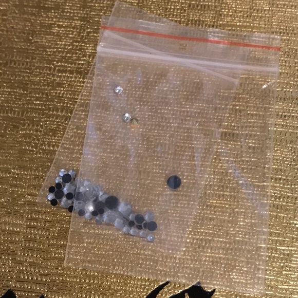 Lady Couture silver mesh stone slingback heels - Picture 8 of 8